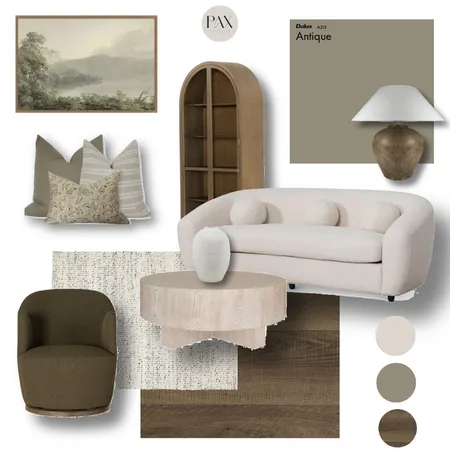 Living Room Concept Interior Design Mood Board by PAX Interior Design on Style Sourcebook
