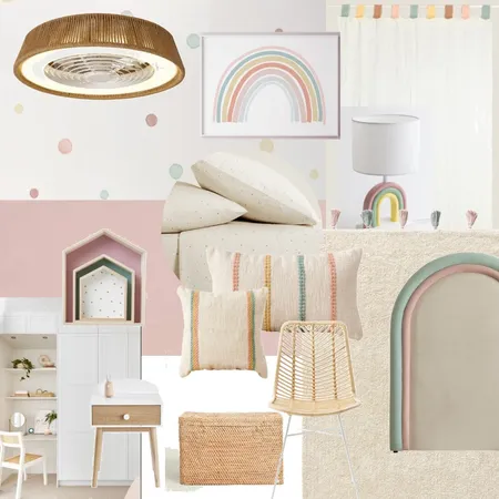 girls room Interior Design Mood Board by VanessaAdamson on Style Sourcebook