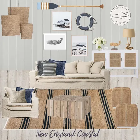 New England Coastal Interior Design Mood Board by Rocky Cove Interiors on Style Sourcebook