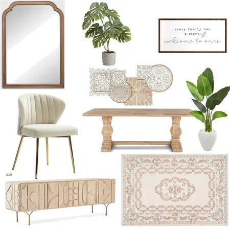 Cozy Cottage Dining Room Interior Design Mood Board by Syds_Designs on Style Sourcebook