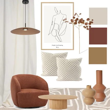 Mid Century Modern - Living room 2 Interior Design Mood Board by Helena@abi-international.com.au on Style Sourcebook