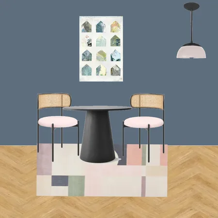 blue modern dining Interior Design Mood Board by CSL11 on Style Sourcebook