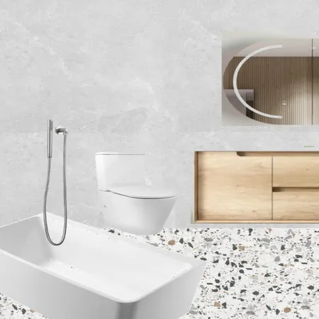 Bathroom 1 Interior Design Mood Board by Dreamfin Interiors on Style Sourcebook