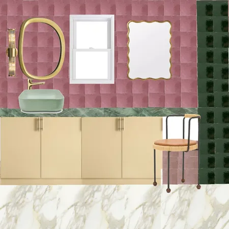 Ensuite - Cerise & Emerald Interior Design Mood Board by dl2407 on Style Sourcebook