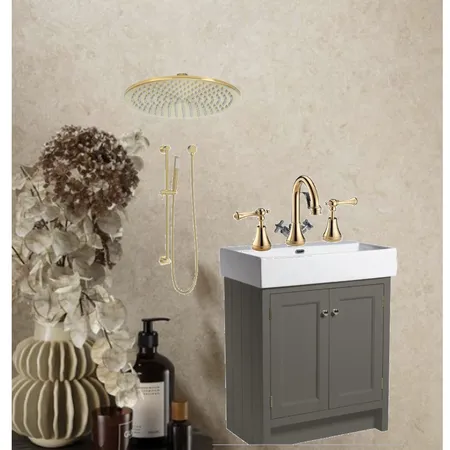 Downstairs WC Pewter Interior Design Mood Board by sineadsaunderscarroll on Style Sourcebook