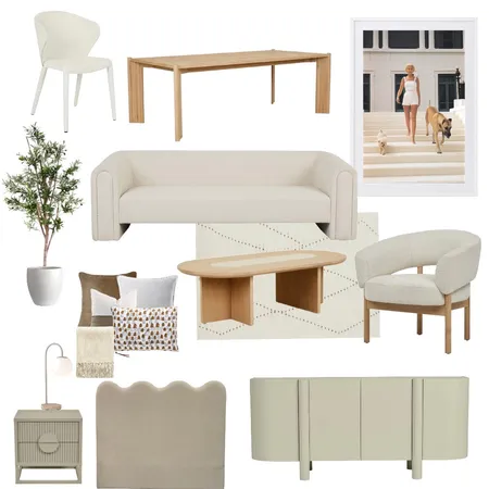Designer neutrals Interior Design Mood Board by Casa Rae Styling & Design on Style Sourcebook