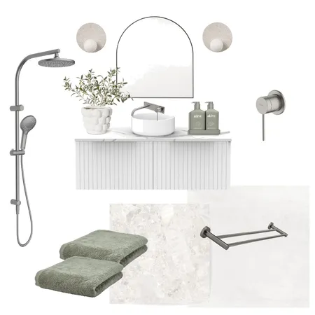 Chantelle bathroom nickel Interior Design Mood Board by Em Haus Creative on Style Sourcebook