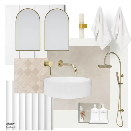 Ensuite Interior Design Mood Board by Villa Ta Lumi on Style Sourcebook