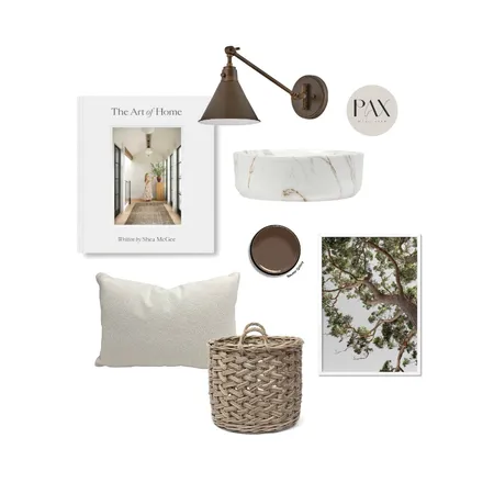 Neutral Living Interior Design Mood Board by PAX Interior Design