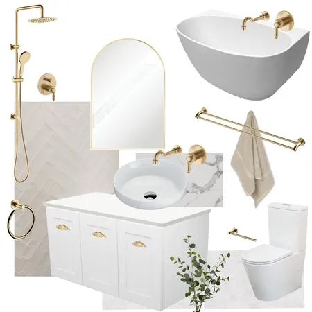 White Hampton scheme Interior Design Mood Board by emmalea97@gmail.com on Style Sourcebook