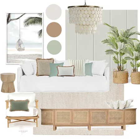 Modern Coastal Living room Interior Design Mood Board by COPRÈ INTERIORS on Style Sourcebook