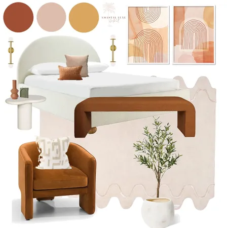 Mediterranean Bedroom Interior Design Mood Board by Haus Interior Designs on Style Sourcebook