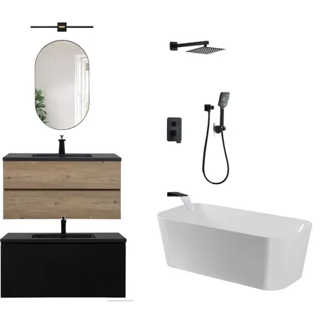 Ilene Main Bath Interior Design Mood Board by allie.jardim@gmail.com on Style Sourcebook