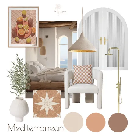 Mediterranean design style mood board Interior Design Mood Board by COPRÈ INTERIORS on Style Sourcebook