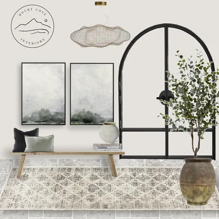 Minimalist Japandi Entryway Interior Design Mood Board by Rocky Cove Interiors on Style Sourcebook