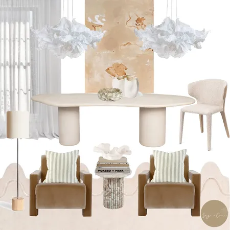 Dining & Lounge combo Interior Design Mood Board by Sage & Cove Interiors on Style Sourcebook