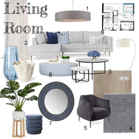 living room Interior Design Mood Board by TiffLangfelder on Style Sourcebook