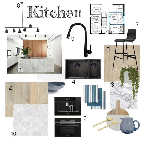 Kitchen Interior Design Mood Board by TiffLangfelder on Style Sourcebook