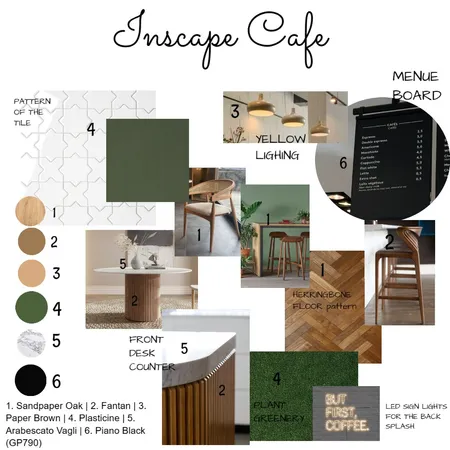 CAFE Interior Design Mood Board by ayamabongo@yahoo.com on Style Sourcebook