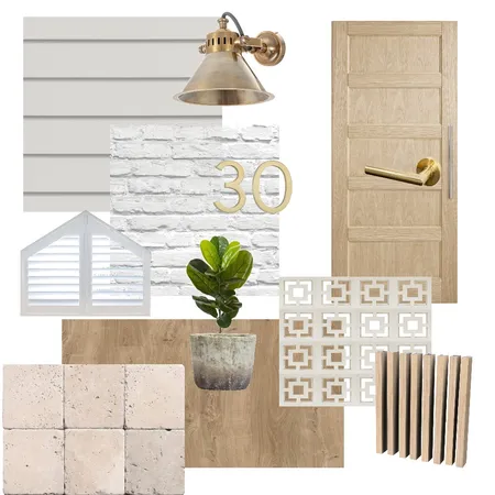 Pacific St facade Interior Design Mood Board by Dune Drifter Interiors on Style Sourcebook