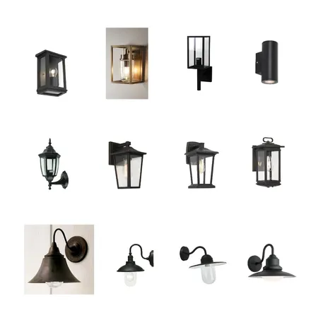 Exterior Front Lighting Interior Design Mood Board by Sharon Lynch Interior Design on Style Sourcebook