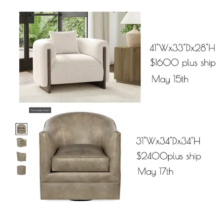 chairs Interior Design Mood Board by d.zyneinteriors@gmail.com on Style Sourcebook
