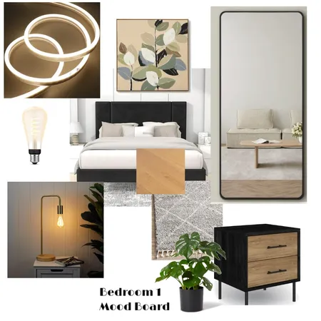 Bedroom Mood Board-Vivian Interior Design Mood Board by LEAFY INTERIORS on Style Sourcebook