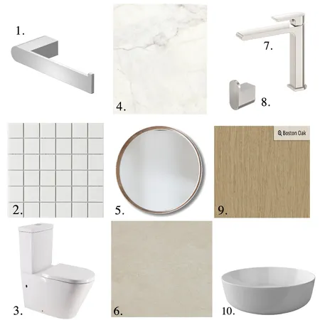 Aura - Powder Room Interior Design Mood Board by Styled Interior Design on Style Sourcebook