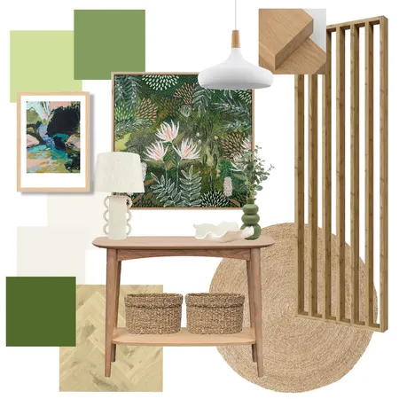 Module 9 – Sample Board – Entry Interior Design Mood Board by Room with a View on Style Sourcebook