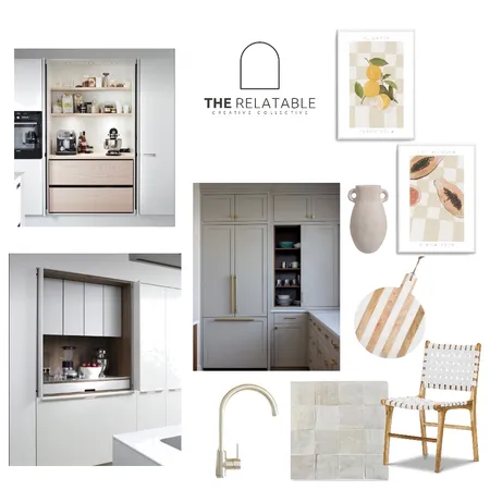 Kitchen Storage Interior Design Mood Board by The Relatable Creative Collective on Style Sourcebook