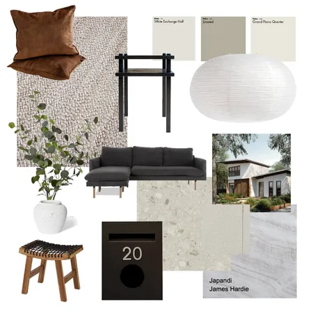 Japandi Interior Design Mood Board by James Hardie AU on Style Sourcebook