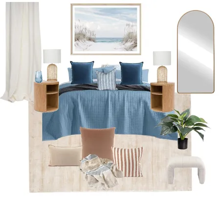 Guest Bedroom Interior Design Mood Board by corinne pleming on Style Sourcebook