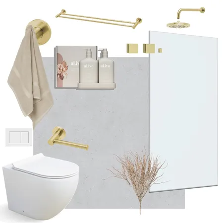 Complete Bathroom Package - The Block 2019 Deb & Andy Main Bathroom Interior Design Mood Board by Beaumont Tiles on Style Sourcebook