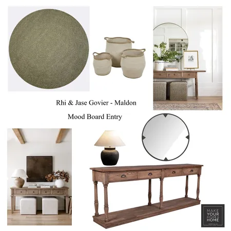 Rhi & Jase Govier - Entry Interior Design Mood Board by MarnieDickson on Style Sourcebook