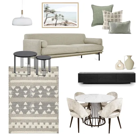Dining area Interior Design Mood Board by Studio Tamar Creative on Style Sourcebook