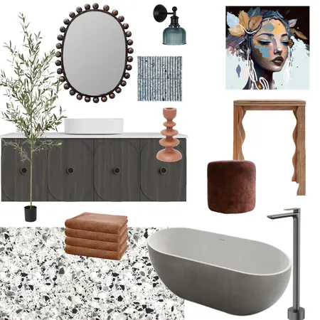 Guest bathroom 1 Interior Design Mood Board by TAP & TILE on Style Sourcebook
