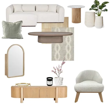Coastal living room Interior Design Mood Board by Bella Bowes on Style Sourcebook