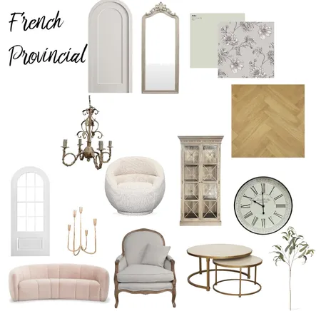 French  Provincial Interior Design Mood Board by RRM on Style Sourcebook