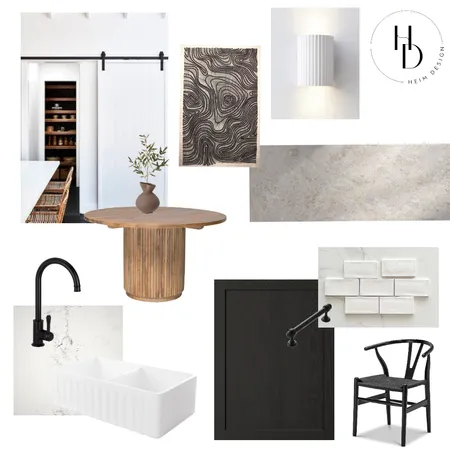 Farmhouse Kitchen Interior Design Mood Board by Heim Design on Style Sourcebook