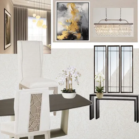 3صالة طعام Interior Design Mood Board by Areej on Style Sourcebook
