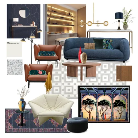 HOA002 - Sample Board - Living Interior Design Mood Board by gelyelkina23 on Style Sourcebook