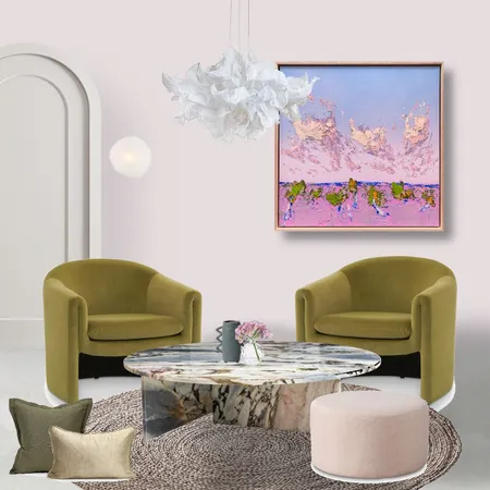 Contemporary Australian Living Space Interior Design Mood Board by Mood Indigo Styling on Style Sourcebook