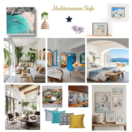 Mediteranian4 Style Mood Board Interior Design Mood Board by carmen_zaman@yahoo.com on Style Sourcebook