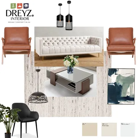 BUWATE LOWER LIVING ROOM Interior Design Mood Board by george ongz on Style Sourcebook