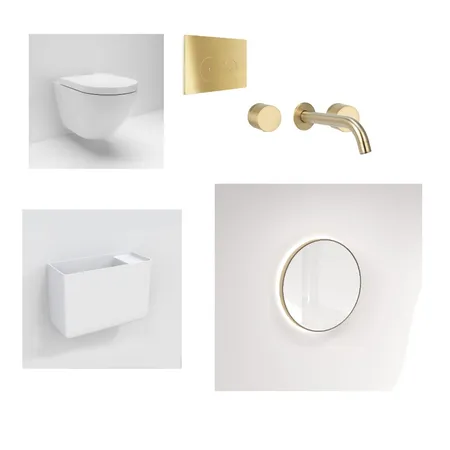 Powder Room Interior Design Mood Board by Chloehumphries on Style Sourcebook