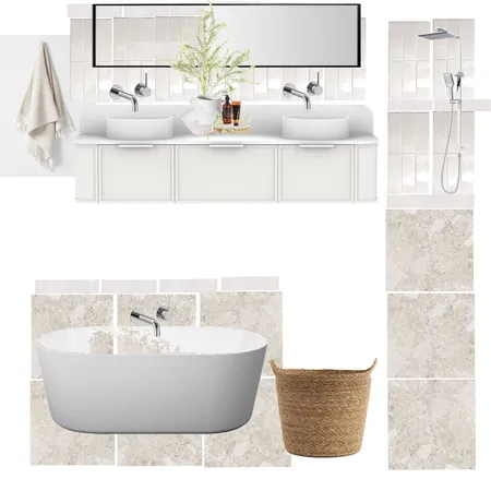 Ensuite Bath Interior Design Mood Board by Belinda G on Style Sourcebook