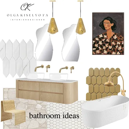 bathroom ideas Interior Design Mood Board by Ольга Киселёва on Style Sourcebook