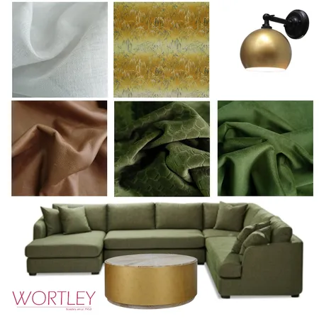 Green Interior Design Mood Board by Wortley Group on Style Sourcebook