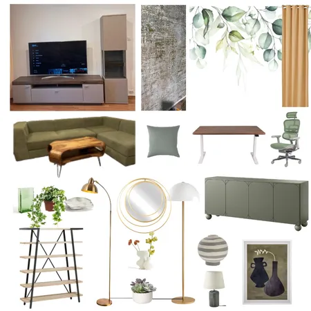 Laura Living room v5 Interior Design Mood Board by Designful.ro on Style Sourcebook