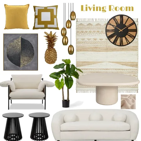yellow living space Interior Design Mood Board by Kosafowaa on Style Sourcebook